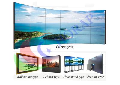 China 46 Inch 3 X 3 Ultra Slim Bezel Monitor , High Brightness Lg Video Wall Display for sale