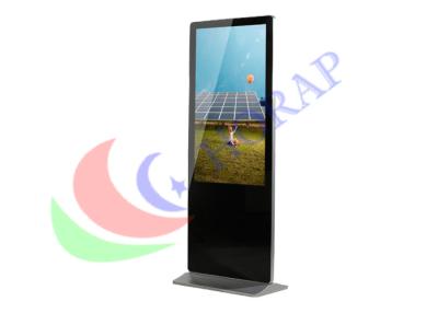 China Red del soporte del piso soluciones de la señalización de Digitaces de 42 pulgadas, pantalla elegante de la publicidad de Digitaces en venta