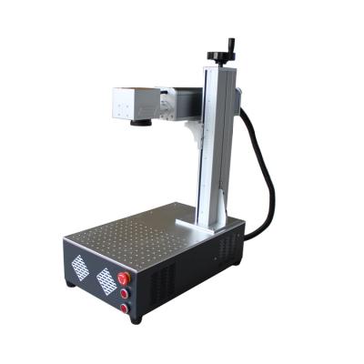 China Laser Engraving Factory Sale 20w 30w 50w Fiber Split Type Laser Marking Machine For Advertising Company for sale