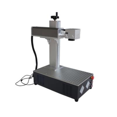 China Air Cooled Fiber Laser Marking Machine With Large Raycus MAX Laser Source for sale