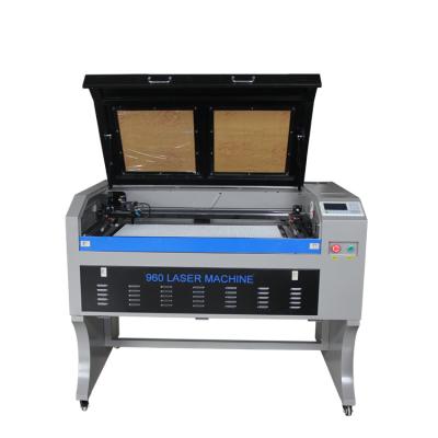 China New 6040 high quality 80w 100w 3d photo co2 laser marking machine water cooled engraving machine for wine bottle denim bamboo for sale