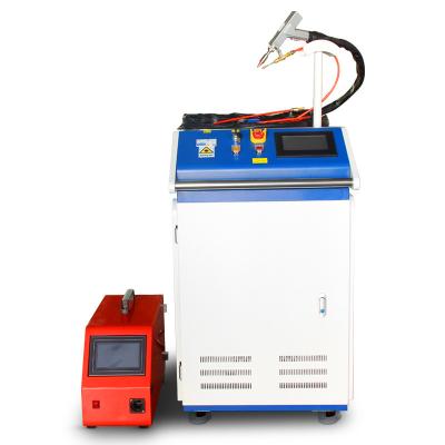 China Metal Stainless Steel Laser Welder 1000 Watt 2000 Watt Handheld Fiber Laser Welding Machines For SS Aluminum Welding for sale