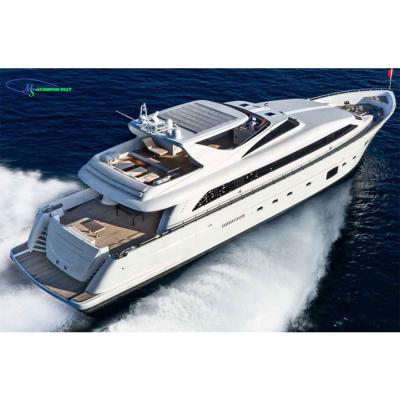 China New Design 2022 MS Aluminum Boat Customized Luxury Fishing Yacht 35.37m for sale