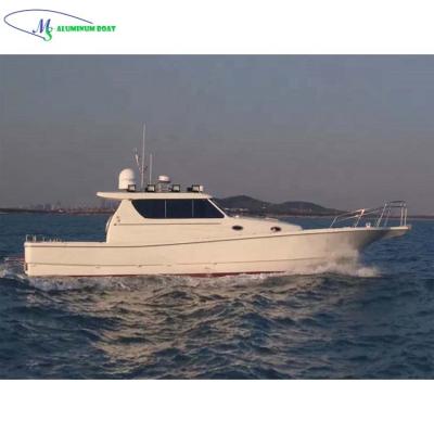 China Customized Design 2021new 15m 400hp*2 MS Aluminum Boat Downeast Boats Fishing Boats For Sale CCS CE Certificates For Europe Customers for sale