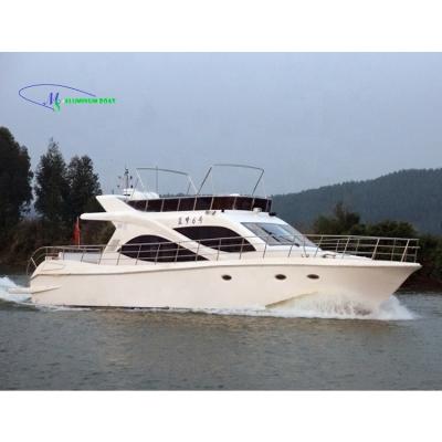 China Customized Luxury Fiberglass Yacht Boat 18.5m Luxury Yacht Boat Boats For Sale CE For Customers MS Aluminum Boat for sale