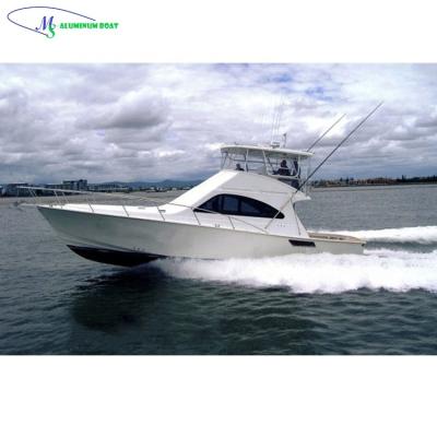 China Customized 55Ft 16.6m Luxury Yacht Boat Fishing Boat MS Aluminum Boat For Sale for sale