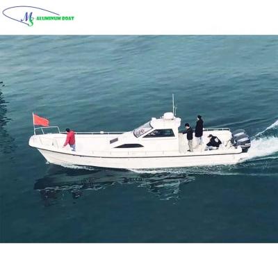 China 2021new Design MS Aluminum Boat Customized Luxury Fishing Boat For Sale 10.6m 400hp For Sale CCS CE Certificates For Europe Customers for sale