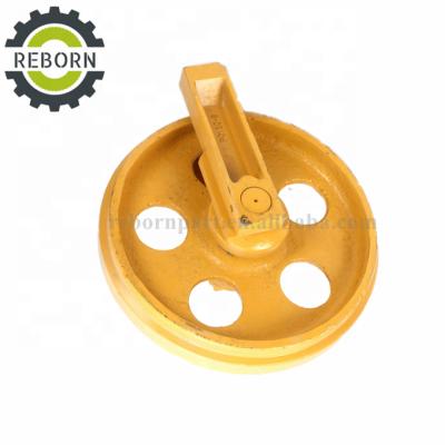 China FOR EXCAVATOR MACHINE REBORNPART EXCAVATOR IDLER WHEEL ASSEMBLY FOR KOMASTU PC100 PC100-5 TRACK IDLER for sale