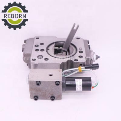 China FOR EXCAVATOR MACHINE REBORNPART PUMP K5V200 K-9N4H W1C0349 MAIN REGULATOR WITH SOLENOID FOR VOLVO EC460B PUMP SPARE PARTS for sale