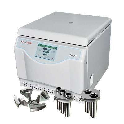 China CH12R Hematocrit Centrifuge 8x10ml Clinical Lab Centrifuge 5000r/min for sale