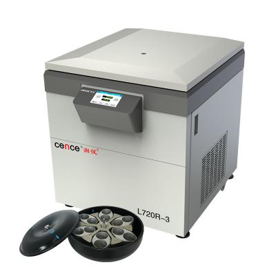 Chine Opération facile de centrifugeuse de capacité superbe réfrigérée de la machine L720R-3 pour la pharmacie et l'industrie chimique à vendre