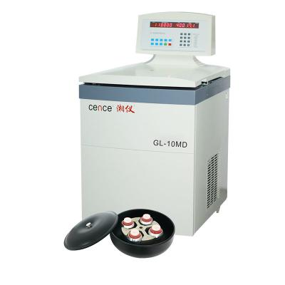 China Het Cencelaboratorium centrifugeert gl-10MD 10000rpm met 4-plaats Schommelingsrotor Te koop