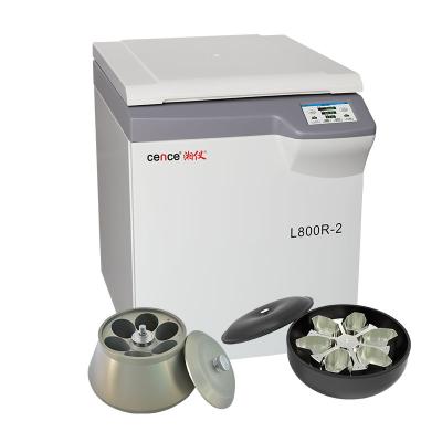 China Centrifugador L800R-2 da grande capacidade para o rotor do balanço da separação 4200r/min 6x1500ml do sangue à venda