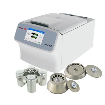 Chine Benchtop a frigorifié la centrifugeuse H1750R pour le tube micro Vacutainer d'ACP de tubes à vendre