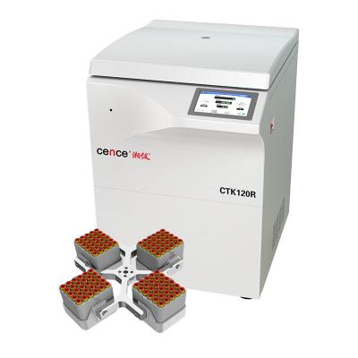 China Centrifugadora rápida CTK120R de la vuelta de la máquina de la centrifugadora del laboratorio médico para la separación de la sangre en venta