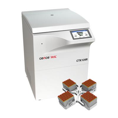 China El banco de sangre de Cence centrifuga CTK120R destapador automático de poca velocidad para 120 Vacutainers en venta