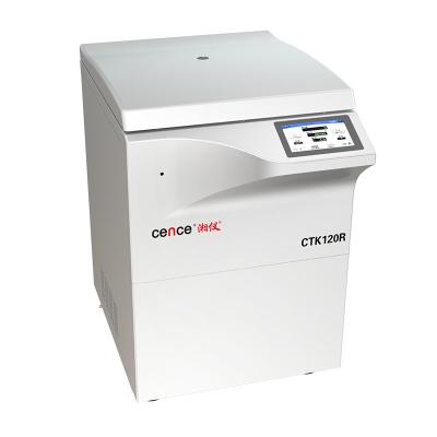 China Máquina refrigerada de descoberta automática de baixa velocidade CTK120R 4000rpm do centrifugador à venda