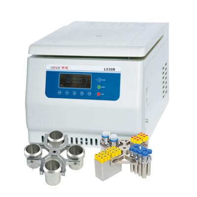 Chine Benchtop rapide a frigorifié la centrifugeuse, la centrifugeuse scientifique thermo 4 * la capacité 520ml maximum à vendre