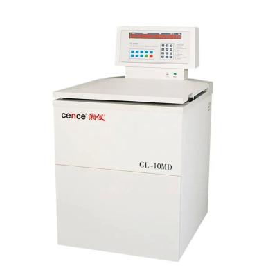 China Biological Pharmacy Medical Large Capacity Refrigerated Centrifuge GL-10MD for sale