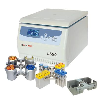 Κίνα Cence Centrifuge Blood Centrifuge Machine Low Speed Large Capacity Centrifuge L550 προς πώληση