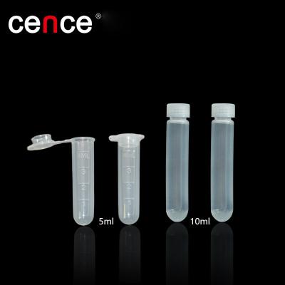 中国 5ml and 10ml High Speed Centrifuge Tubes Made of PPCO for Centrifuge Classification 販売のため