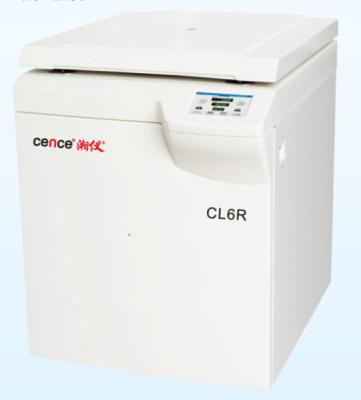 Cina centrifuga di 6x1000ml Cence, centrifuga della metropolitana del sangue con potere 5.5kw in vendita