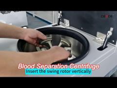 blood collection serum centrifuge , microhematocrit centrifuge ch16r