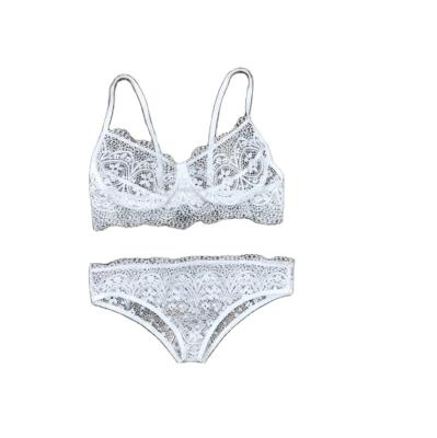 China European and American popular spice lace adults Amazon wish underwear set pure color eyelash lace K004 for sale