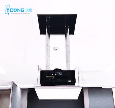 China Conference System Aluminum Smart Telescopic Projector Lift Motorized Projector Ceiling Mount for sale