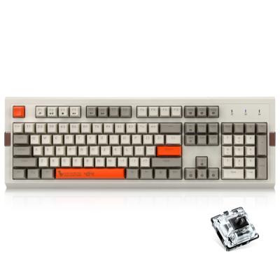 China 2021 AJAZZ AK510 104 PBT Key Mechanical Keyboard RGB Wired Keyboard Gaming Mechanical for sale