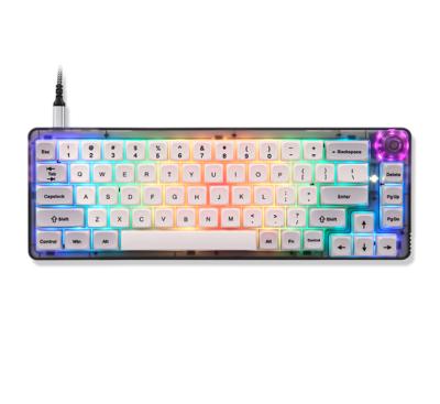 China Numpad Motospeed CK69 USB Mechanical Gaming Keyboard Wired 67 Key RGB Backlight Full-Key Hot Swap Programmed For Gamer for sale