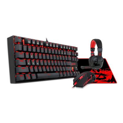 China Ancreu k552 Desktop Dragon 4 in 1 Headset Mechanical Keyboard Mouse Kit Gaming Keyboard and Mouse Combo for sale