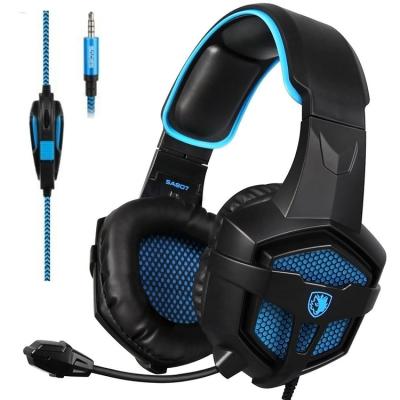 China Headband Ancreu Gaming Headsets Gamer SADES Gamer SADES Xbox One Deep-Bass With MIC-Stereo For Laptop PC for sale