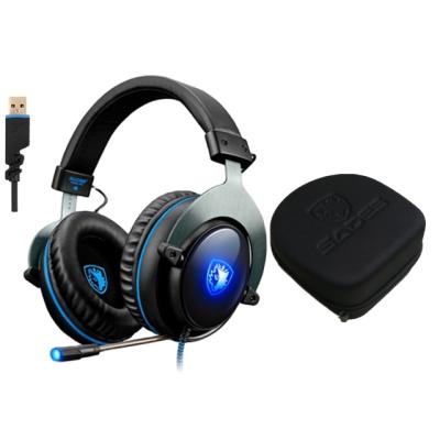 China Headband New 2020 SADES Lead-light SADES USB-Game-Ancreu Earphone Headset with MIC for PC R12 Channel for sale