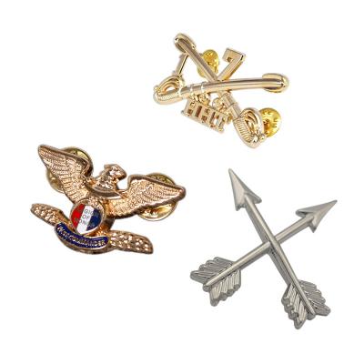 China High Quality Souvenir Custom Logo Metal Hard Enamel Badge Fashion Jersey Decorative Lapel Pins for Clothes for sale