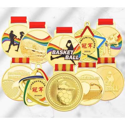 China Premios Medallas grabadas con láser personalizadas Servicio comunitario voluntario Medallas de plata personalizadas en venta