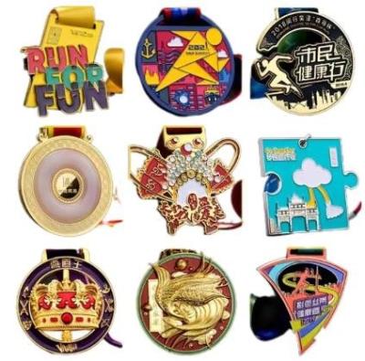 China Comércio por atacado projeto profissional 3D prêmio esportivo barato medalha personalizada à venda