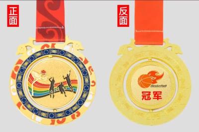 China No Minimum Trophies And Medals China Manufacturer Design Metal Promotional Medal Custom Medals For Basketball for sale