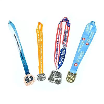 China Medal Personalised Lanyards 10mm 13mm 15mm Custom Lanyards And Badges for sale