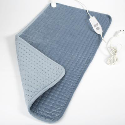 China Amazon Item 120V Overheat Electric Heating Pad Washable Body Warmer Heating Machine Protection for sale