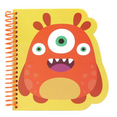 China High Quality BSCI Certified Series Spiral Notebook Stationery Monster Custom Printing pp For Kids Gift for sale