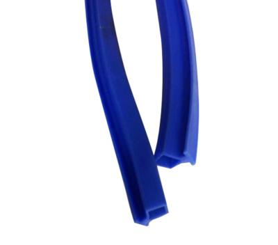 China Industrial Silicone PVC Strip Colored Plastic Seal Strip PVC Rubber Strip For Equipment for sale