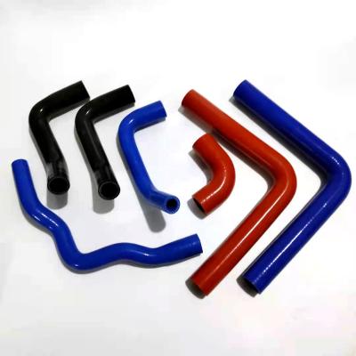 China High Temperature Resistance Coolant Silicone Hose Kit Automotive Black Silicone Hose For Mitsubishi Triton for sale