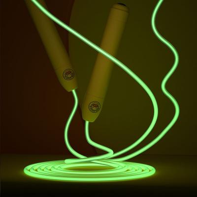 China Led Light Flashing and Growing LED Lighted Jump Rope Ice Cube Flashing Growing Jump Rope for sale