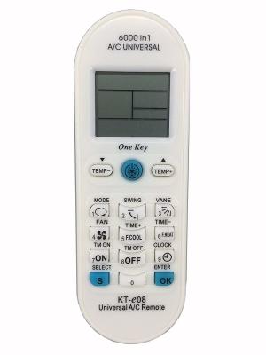 China 6000 In 1 Universal Aircon Remote Control , ABS Replacement Air Conditioner Remote for sale