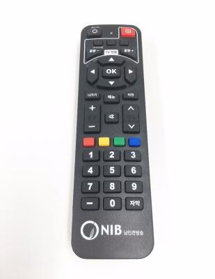 China Common IR Set Top Box Remote Control , HD Tuner Korea Satellite Receivers Remote for sale