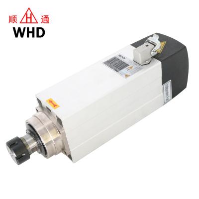 China ER32 Air Cooled 6KW CNC Router Spindle Milling Motor With Independent Fan for sale