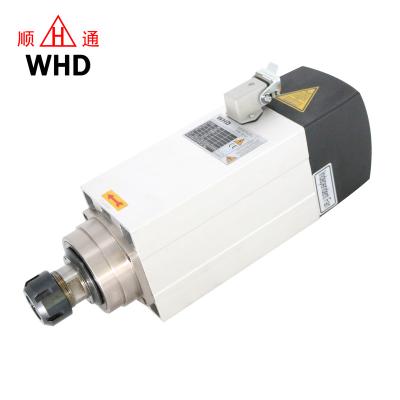 China Low noise 4.5kw 6kw DRILL air cooling cooled cnc router spindle motor with independent fan for sale