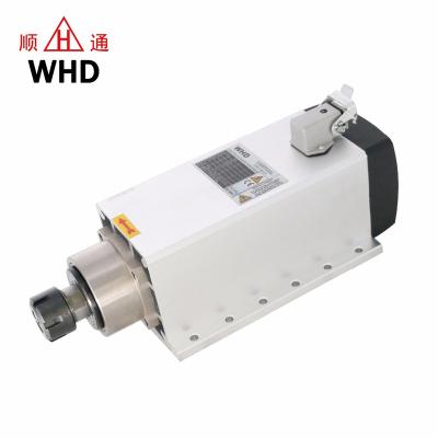 China WHD 3.5kw Air Cooling ER25 DRILL Spindle With Flange For Engraving Machine for sale