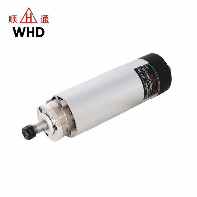 China WHD dustproof air cooled round spindle 0.8kw/800w er11 24000rpm for cnc router machine for sale